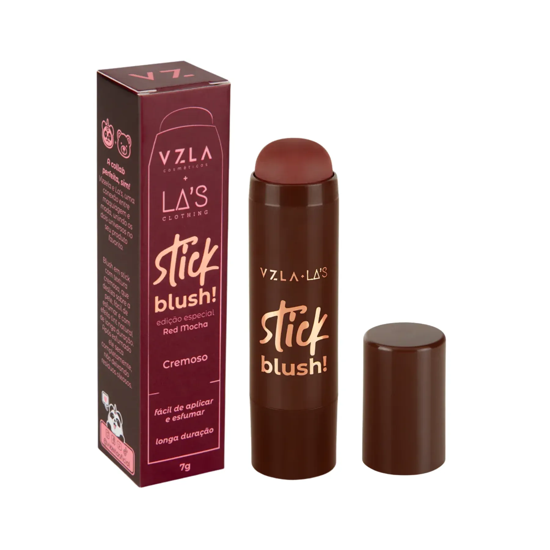 Blush Stick Red Mocha Vizzela